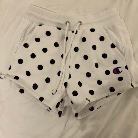 champion polka dot shorts